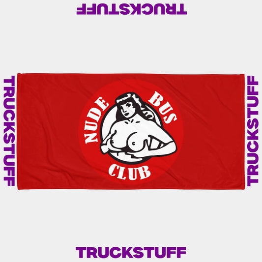 "Nude Bus Club" Towel