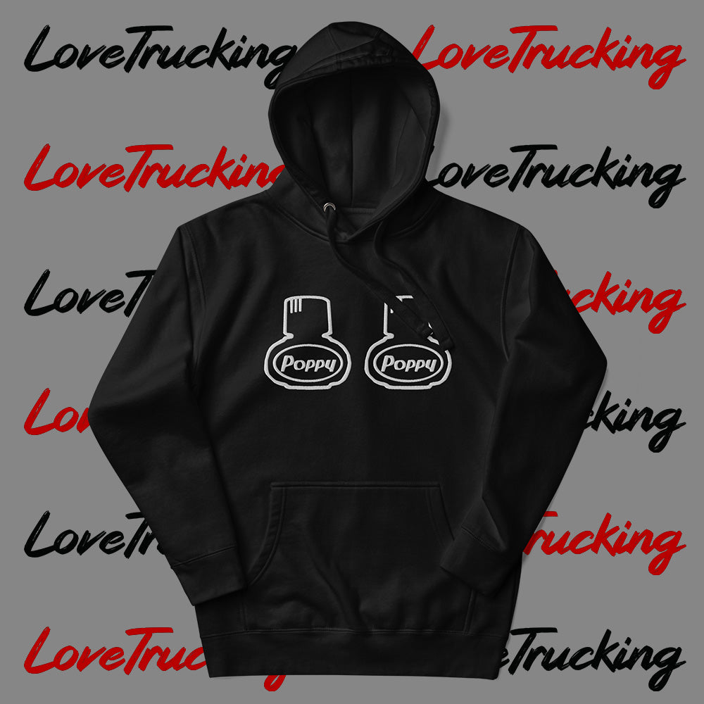 "Poppy" Embroidered Hoodie