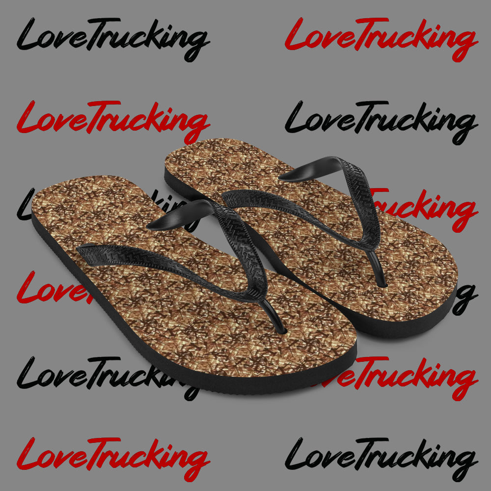 "Danish Plush" Flip Flops