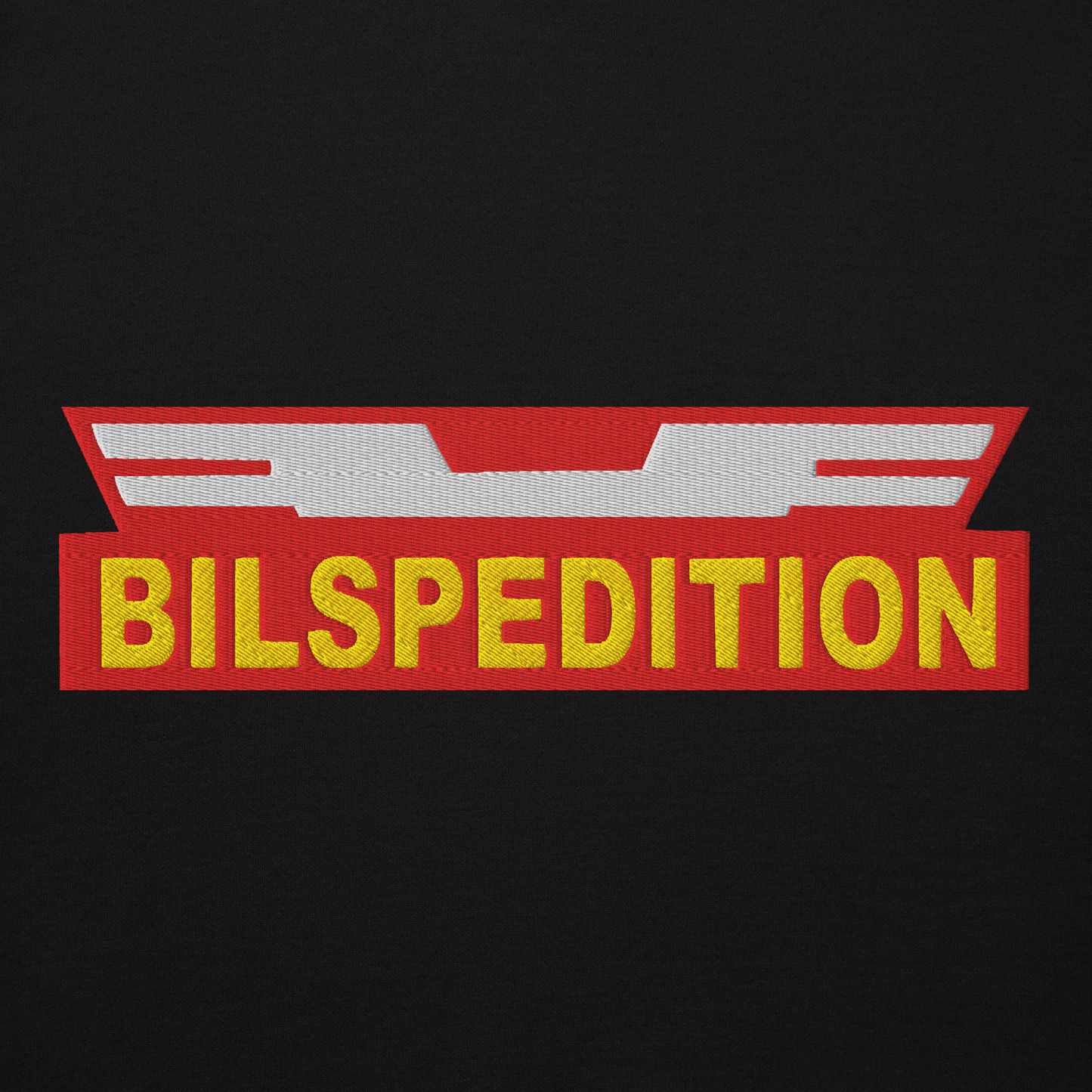 "Bilspedition" Embroidered Hoodie