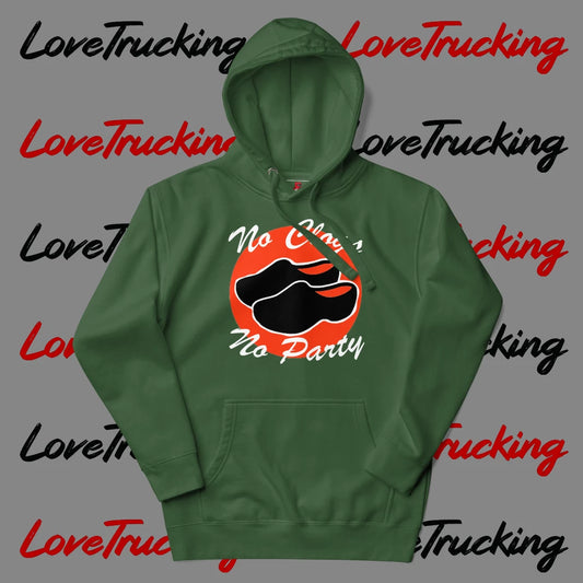 "No Clogs No Party" Hoodie