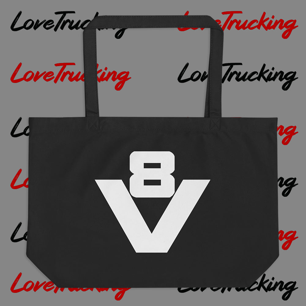 "V8" Large Cloth Bag
