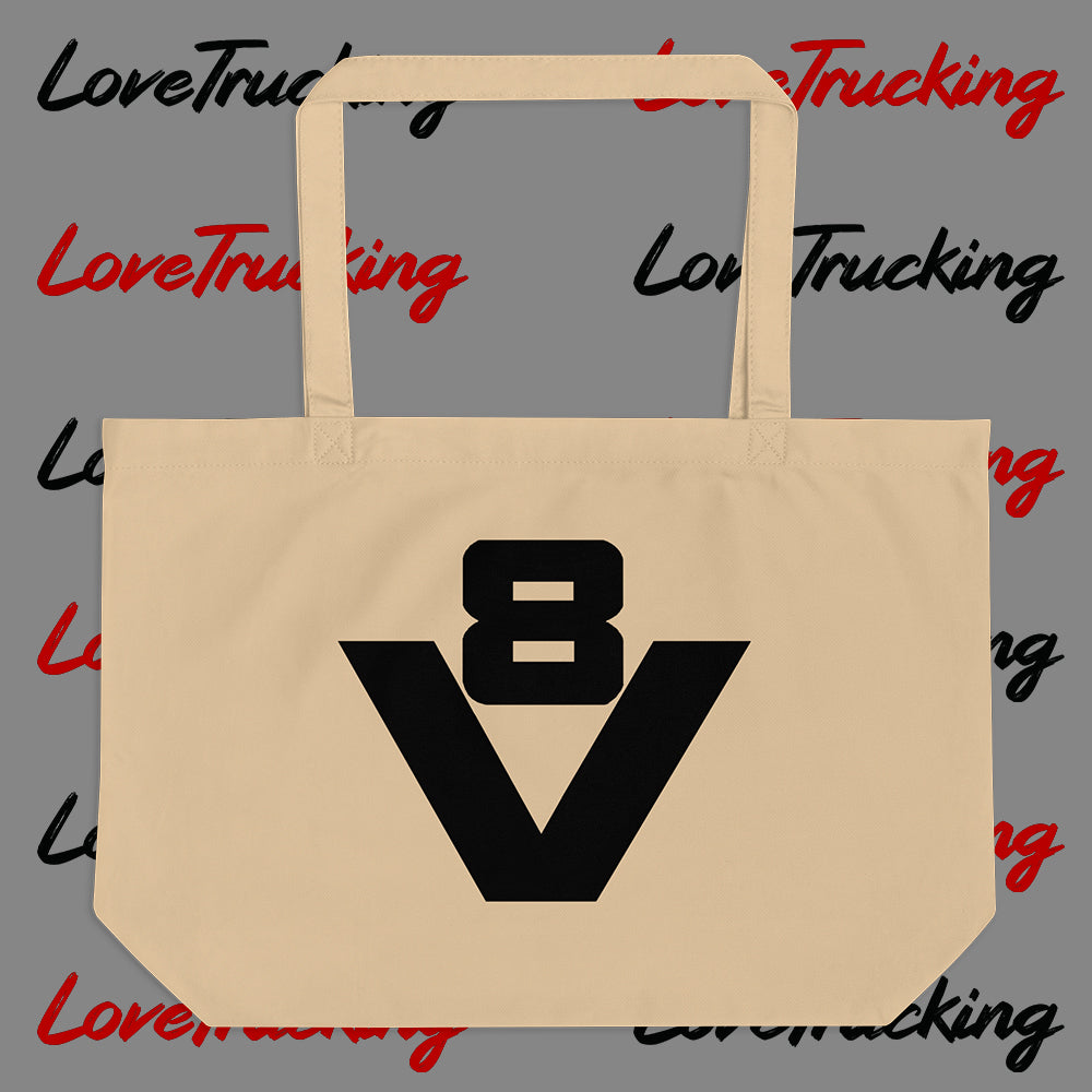 "V8" Large Cloth Bag