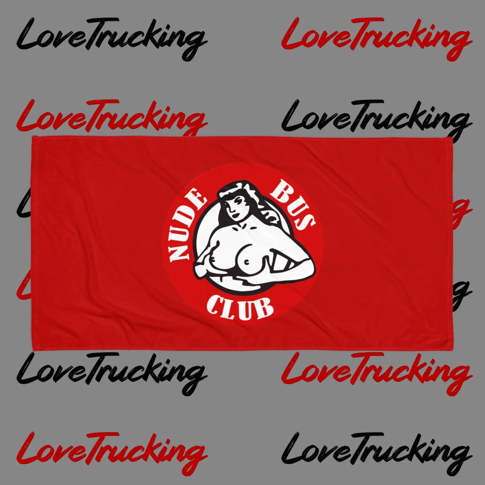 "Nude Bus Club" Towel