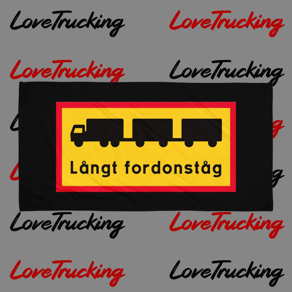 "Långt Fordonståg" Towel